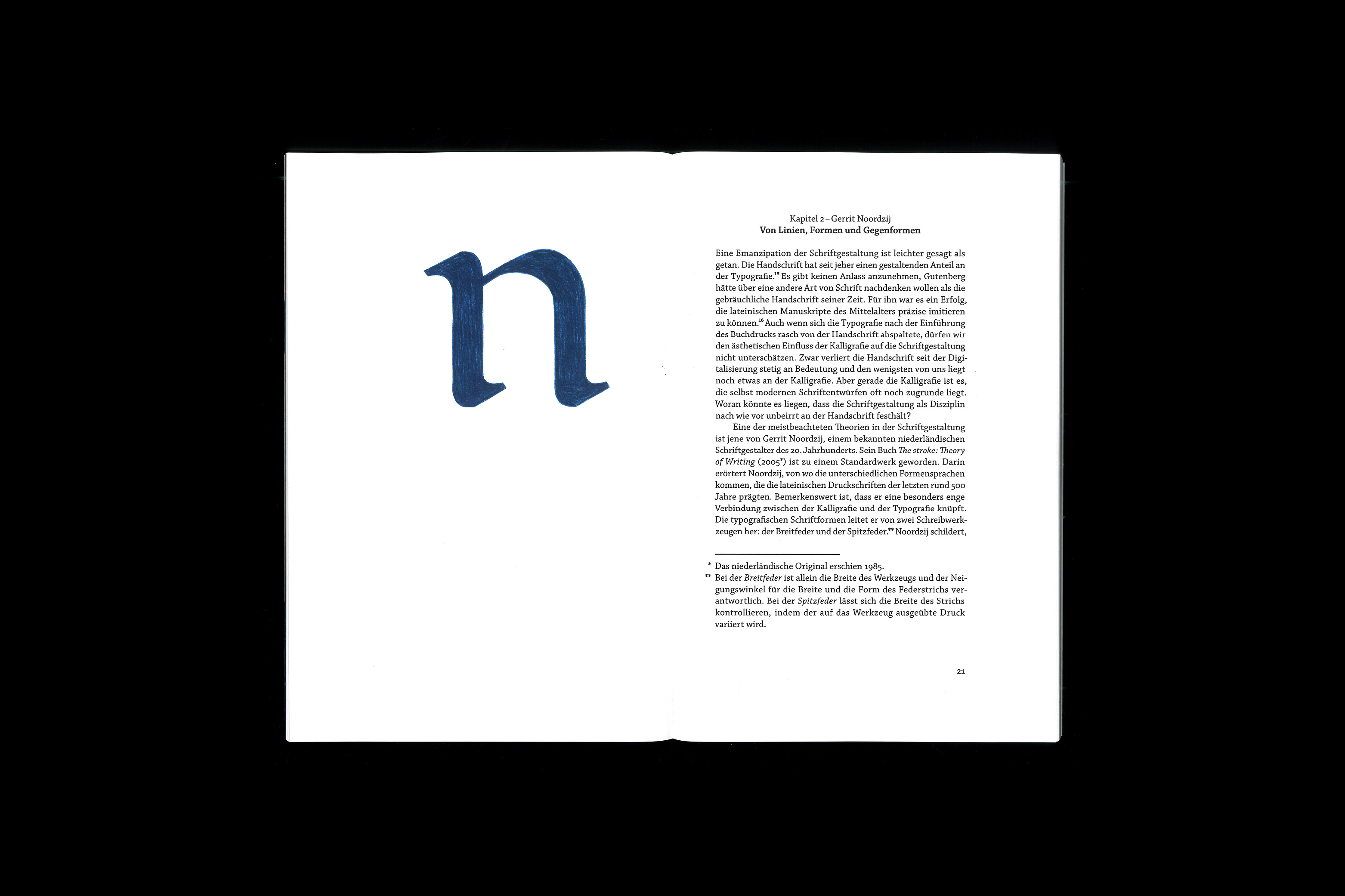 Bachelorpublikation: Fläche und Grösse in der Typografie